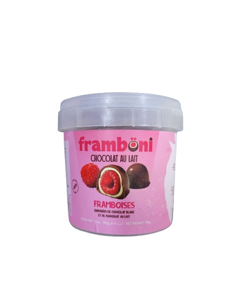 MOCHIWA FRAMBONI CHOCOLAT AU LAIT 150g