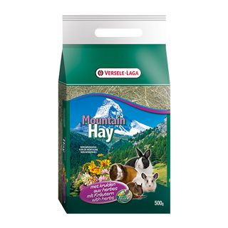 Ვერსელე Ლაგა Თივა Მღრნელებისთვის Mountain Hay 500 Გრ