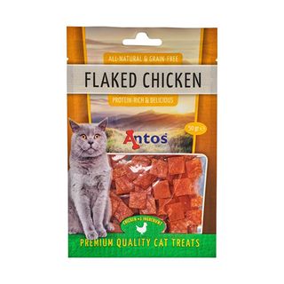 Ანტოსი Კატის Სნექი Flaked Chicken 50 Გრ