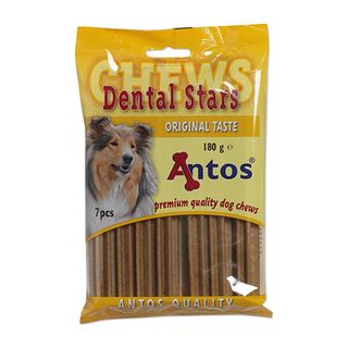 Ანტოსი Ძაღლის Სნექი Dental Stars 180 Გრ