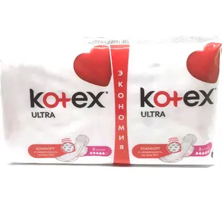 კოტექსი - ულტრა სუპერი /5წვ/ #16 2652 5029053542652 Kotex - Ultra Super /5ml/ 2652 #16