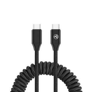 Cablu extensibil Tellur USB-C to USB-C, PD60W, pana la 1.8m, negru