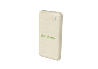 Baterie externa Tellur Green PD103 10000mAh 2xQC3.0 + PD 18W, crem