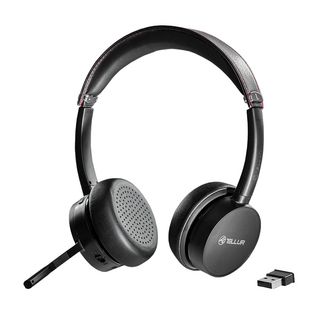 Casti call center Tellur Voice Pro Wireless, negru