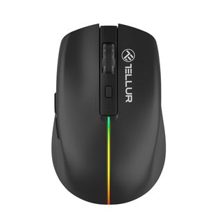 Mouse wireless Tellur, Silent Click, Negru