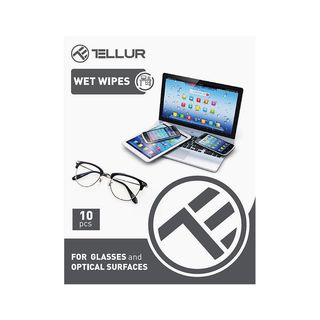 Servetele Tellur pentru suprafete optice, 10 buc set