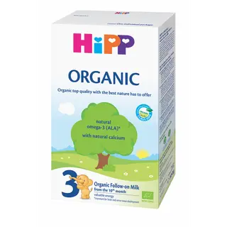 ჰიპი - რძე ორგანიკი 3 /10თვ+/ 300გრ 2087/2087-01 Hippi-3 Follow-on formula 300g