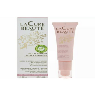 ლა კუღ ბოტე - სახის კრემ-გელი დამატენიანებელი დეტოქსი 30მლ 9905/9053 LA CURE BEAUTE MULTI BENEFIT ROSE CREAM GEL 30ML 9905/9053