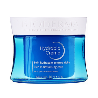 ბიოდერმა - HYDRABIO სახის კრემი ღრმად დამატენიანებელი მშრალი/ძალიან მშრალი კანის 50მლ 7687 Bioderma Hydrabio Crème Rich Moisturizing Care 50ml 7687