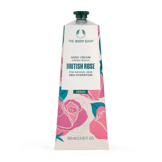 ბოდი შოპი - ხელის კრემი ბრიტანული ვარდი 100მლ 87008/94364/13266 HAND CREAM BRITISH ROSE 100ML A0X 13266/31397