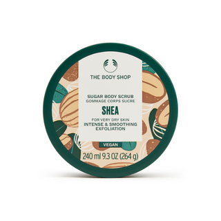 ბოდი შოპი - ტანის შაქრისებრი სკრაბი შია 240მლ 37677 37677 SUGAR BODY SCRUB SHEA 240ML 37677