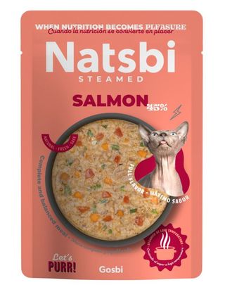 Natsbi Salmon Pour Chat Adult 80g