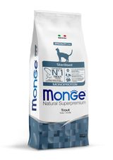 Monge, Dry Food For Sterilized Cats, With Trout, (sold By Weight) Sku: 6304