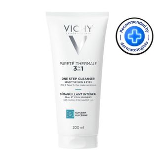 ვიში - პურეტე თერმალი რძე /ტონიკი/თვალის ირგვლივ მაკიაჟის მოსაშორებელი 3X1-ში 200მლ 9144/4601 Vichy - Purete Thermal Cleansing Milk/Tonic/Eye Make-Up Remover for Sensitive Skin 3in1 200ml 9144/4601