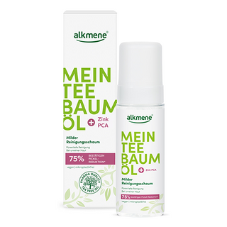 ალკმენე - ავსტრალიური ჩაის ხის ზეთი სახის ქაფი დასაბანი დელიკატური წმენდა 150მლ 3979 My Tea Tree Oil Gentle Cleansing Foam 150 ml