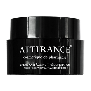 ატირანსი - სახის ღამის აღმდგენი კრემი ანტიასაკობრივი/ნაოჭსაწ. 30მლ 792 ATTIRANCE Night Recovery Anti-Aging Cream all skin types 30 ml 0792