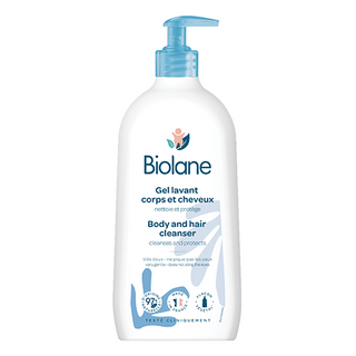 ბიოლაინი - ტანისა და თავის გელი 750მლ 9702 Biolane-2 in 1 Body and Hair Cleanser 750ml 9702