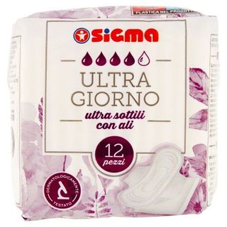 Assorb.Ultra Giorno C/Alisigma X 12 Rip