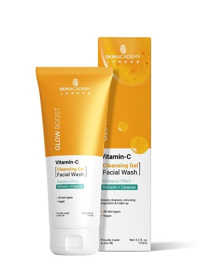 Skin Academy Glow Boost Cleansing Gel, 125ml