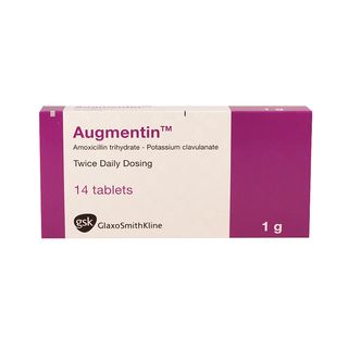 Augmentin - აუგმენტინი 1გ 14 ტაბლეტი
