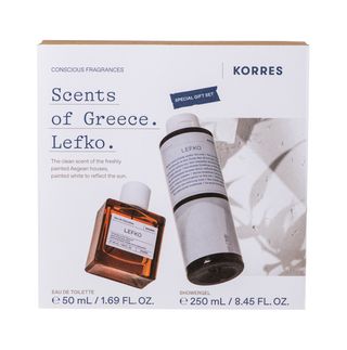 კორესი ნაკრები 7663 სუნამო და შხაპ/გელი Lefko 50მლ/250მლ *