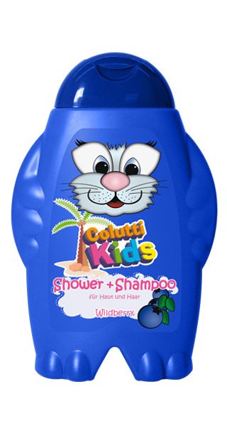 კოლუტი კიდსი შამპუნი 3110 თავის/ტანის კენკრ.არომ. 300მლ *