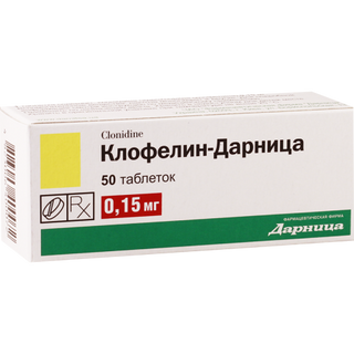 კლოფელინი-დარნიცა ტაბ.0.15მგ.n50
