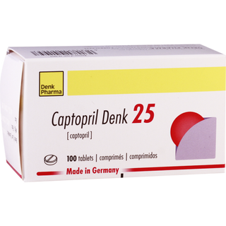 კაპტოპრილი-დენკი ტაბ.25მგ.n100