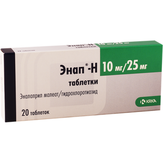 ენაპი-h ტაბ.10მგ/25მგ.n20