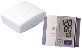 Citizen წნევის აპარატი Ch657 (მაჯის; არითმიის & მოძრაობის ინდიკატორით)