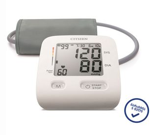 Citizen წნევის აპარატი Chud517 (მკლავის; ფართო მანჟეტით; არითმიის & ჰიპერტენზიის ინდიკატორით)