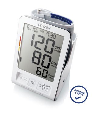 Citizen წნევის აპარატი Ch456 (მკლავის; არითმიის, მოძრაობის & ჰიპერტენზიის ინდიკატორით)