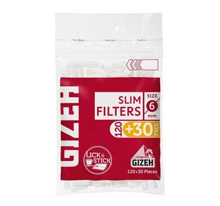Gizeh Slim Filter (6 mm) 120+30 - 12gr 20/1