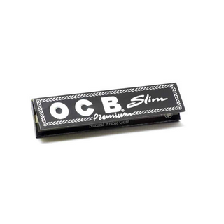 OCB King Taille mince noir, Gum arabe naturel
