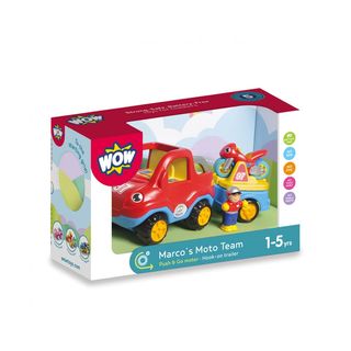 მანქანა მოტოციკლით და ფიგურით Marco Racing Wow 62737