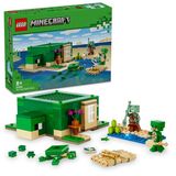 Lego Minecraft - ასაწყობი კონსტრუქტორი " The Turtle Beach House " - 21254