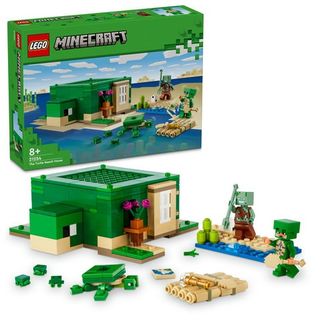 Lego Minecraft - ასაწყობი კონსტრუქტორი " The Turtle Beach House " - 21254