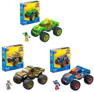 Mega Construx - Hot Wheels - ძლევამოსილი მონსტრი მანქანები ასორტიმენტში