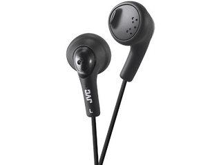 Auriculares - Jvc Ha-Fr160 B, De Botón, Con Cable, Negro (1213072)