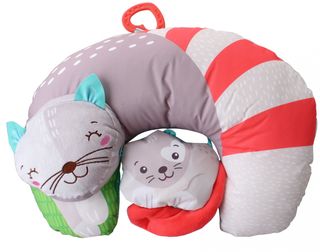 Baby Clementoni - ჩვილის ბალიში კატა