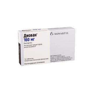 დიოვანი ტაბ.160მგ.n28