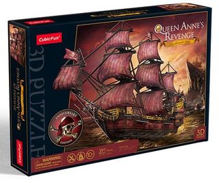 Cubicfun - 3d ფაზლი დედოფალი ანას შურისძიება, წითელი - T4040h