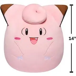 Squishmallows - პოკემონის რბილი სათამაშო "clefairy" 35სმ - Sqpk144a
