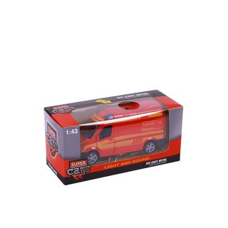 სახანძრო მანქანა ხმოვანი ფუნქციით და განათებით 1:43 Johntoy 304885