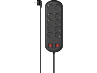 Regleta - Hama Home, 10 Enchufes (1555111)