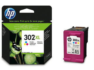 Cartuccia Hp Serie 302xl Tricolor Per 3830 3832 4650 1110 2130 3630 4520 3834 3833 4655 4527 5230 3835 - Crthp F6u67ae