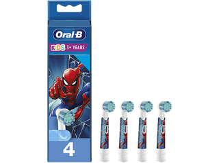 Oral-B Kids Spiderman Power Refills, 4 Pack
