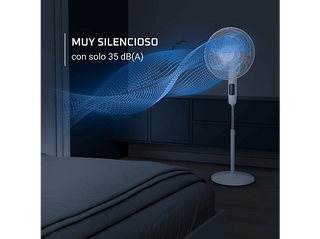 Ventilador De Pie - Rowenta Turbo Silence Vu5450F0 (1567302)