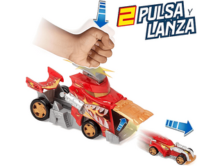 T-Racers Mix N Race Fire Camión-PTRSP116IN40