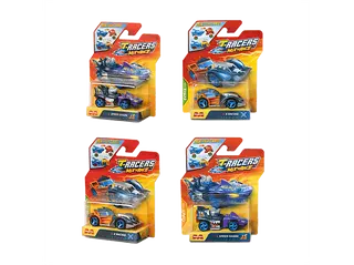 T-Racers Mix N Race Pack 1 Vehículo-PTR7V148IN00